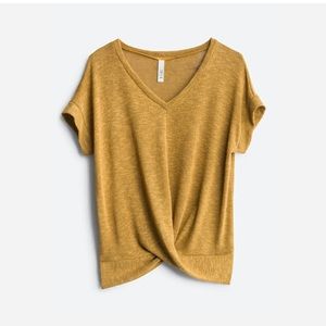 Jolie Nari Twist Hem Knit Top - Stitch Fix
